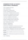 HONDROS PN BIO 117 EXAM 3 QUESTIONS & ANSWERS&excl;&excl;