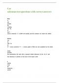 Car salesman test questions with correct answers&period;