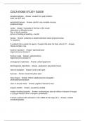 CDCA EXAM STUDY GUIDE