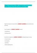 Object Assessment D664 Questions and Answers  Graded A&plus;&vert;Assured Success&vert;Newest 2025 