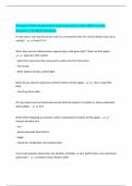 Amazon Driver Assessment Exam Questions with 100&percnt; Correct Answers &vert; Verified Solutions