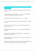Amazon Driver Training Exam Questions with 100&percnt; Correct Answers &vert; Verified Solutions