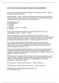 CON 3910 EXAM QUESTIONS AND ANSWERS
