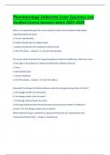 Pharmacology Endocrine Exam Questions and Verified Correct Answers latest 2025&ndash;2026&period;pdf