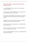WGU C237 Taxation I Exam 173 Questions with Verified Answers&comma;100&percnt;CORRECT