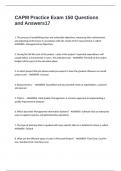 CAPM Practice Exam 150 Questions and Answers