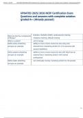 Exam &lpar;elaborations&rpar; NCEP   
