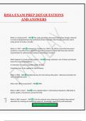 RISIA EXAM PREP 2025 QUESTIONS AND ANSWERS