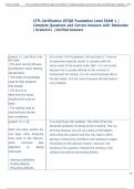 Exam &lpar;elaborations&rpar;   CTFL  