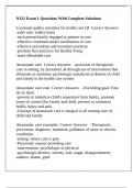 N322 Exam 1 Questions With Complete Solutions