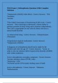 N322-Exam 2&lowbar;Schizophernia Questions With Complete Solutions