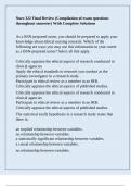 Nurs 322 Final Review &lpar;Compilation of exam questions throughout semester&rpar; With Complete Solutions