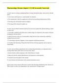 Pharmacology Abrams chapter 1-3 &vert;&vert; All Accurately Answered&period;