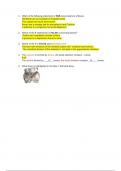 BIOD 151 Anatomy and Physiology 1 Exam 4 Comprehensive Review Updated 2025&sol;2026