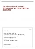 IUP SAFE 330 EXAM 3 &lpar;2025&rpar; QUESTIONS WITH 100&percnt; VERIFIED ANSWERS&excl;&excl;