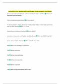 SARTECH-III Practice Questions with Correct Answers Verified by Experts&vert; Latest Update 