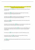 Search and Rescue &lpar;SAR&rpar; Responsibilities Exam Questions with Correct Answers 100&percnt; Verified  By Experts&vert; Latest Update Guaranteed Success 