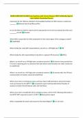 SEARCH AND RESCUE &lpar;SAR&rpar; Exam Questions with Correct Answers 100&percnt; Verified By Experts&vert;  Latest Update Guaranteed Success 