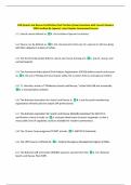 SAR &lpar;Search and Rescue Certification Test Practice&period;&rpar; Exam Questions with Correct Answers  100&percnt; Verified By Experts&vert; Latest Update Guaranteed Success 