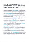 CQM for USACE EXAM &lpar;2025&sol;26&rpar; 100&percnt;VERIFIED &vert;complete QUESTIONS AND ANSWERS &vert; GRADED A&plus;&period;