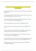 Small Engines iCEV Exam Questions with Correct Answers 100&percnt; Verified&vert;  Guaranteed Success 