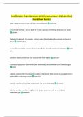 Small Engines Exam Questions with Correct Answers 100&percnt; Verified&vert;  Guaranteed Success 