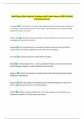 Small Engine Parts Function&vert; Questions with Correct Answers 100&percnt; Verified&vert;  Guaranteed Success 