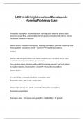 LBO modeling International Baccalaureate Modeling Proficiency Exam