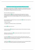SOCI 1510&comma; Exam 2 Questions with Complete Solutions 100&percnt; Solved&vert; Grade A&plus;