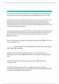 SOCI 1510 - Exam II Practice Exam Questions with Complete Solutions 100&percnt; Solved&vert; Grade A&plus; 