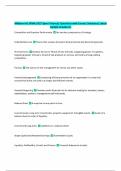Midterm &num;1 SPMA 2P27 Sport Finance&vert; Questions with Correct Solutions&vert; Latest  Update Graded A&plus; 