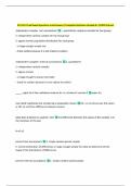 STA 261 Final Exam Questions and Answers &vert;Complete Solutions Graded A&plus; &vert;100&percnt; Correct 