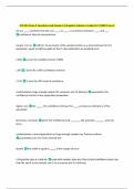 STA 261 Exam 2 Questions and Answers &vert;Complete Solutions Graded A&plus; &vert;100&percnt; Correct