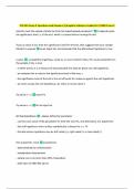 STA 261 Exam 2 Questions and Answers &vert;Complete Solutions Graded A&plus; &vert;100&percnt; Correct 