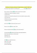 STA 261 Exam 2 Questions and Answers &vert;Complete Solutions Graded A&plus; &vert;100&percnt; Correct