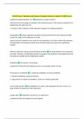 STA 261 Exam 1 Questions and Answers &vert;Complete Solutions Graded A&plus; &vert;100&percnt; Correct