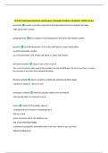 STA 261 final Exam Questions and Answers &vert;Complete Solutions Graded A&plus; &vert;100&percnt; Correct