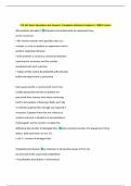 STA 261 Exam Questions and Answers &vert;Complete Solutions Graded A&plus; &vert;100&percnt; Correct 