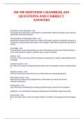 NR 599 MIDTERM CHAMBERLAIN QUESTIONS AND CORRECT ANSWERS