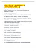 NAS 2 EXAM 1 QUESTIONS & ANSWERS&lpar;RATED A&plus;&rpar;