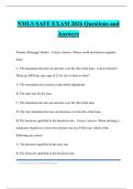 NMLS SAFE EXAM 2026 Questions and Answers