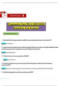 Progressive Care RN A &lpar;2025&sol;2026&rpar;  Questions And Answers