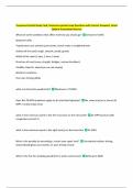 Tennessee Permit Study Card&comma; Tennessee permit prep Questions with Correct Answers&vert; Latest  Update Guaranteed Success