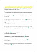 Tennessee Permit Exam Questions with Correct Answers&vert; Latest Update Guaranteed Success 