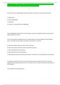 CMAN 380 Exam 2 and Exam 3 &ndash; 100 and 80 Practice Questions and Correct Answers with Rationales Respectively &sol; CMAN 380 Exam Practice Test Bank