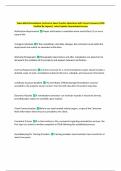 Texas Mold Remediation Contractor Exam Practice Questions with Correct Answers 100&percnt;  Verified By Experts&vert; Latest Update Guaranteed Success 