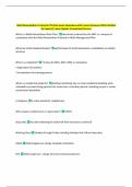 Mold Remediation Contractor TX State Exam Questions with Correct Answers 100&percnt; Verified  By Experts&vert; Latest Update Guaranteed Success 