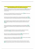 Texas Mold Remediation Regulations and IICRC S520 Standards&vert; Exam Questions with Correct  Answers 100&percnt; Verified By Experts&vert; Latest Update Guaranteed Success 