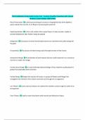 TSFA Certification Study Guide Practice Test - Caroline Schaeffer&vert; Questions with Correct  Answers&vert; Latest Update 100&percnt; Solved 