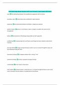 TSFA Floral Design Review Questions with Correct Answers&vert; Latest Update 100&percnt; Solved 
